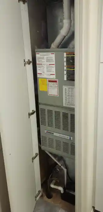 Furnace before replacement