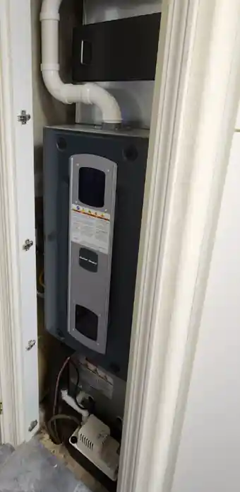 Furnace after replacement