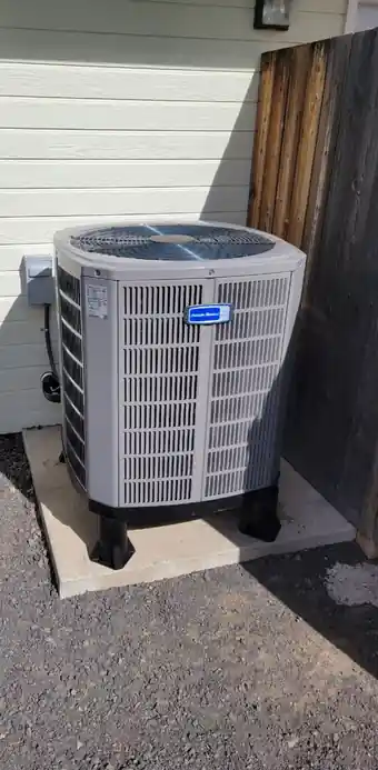 Condenser after replacement